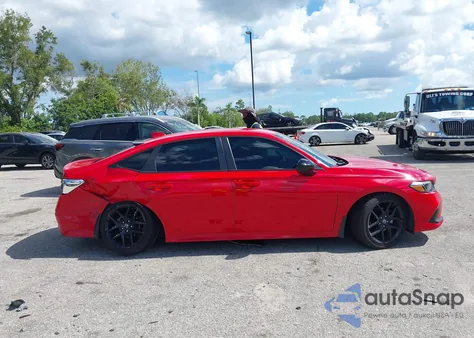 2024 Honda Civic Sport из США, поврежденный, VIN 2HGFE2F59RH535400